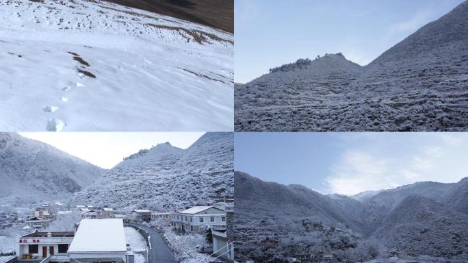 雪景村寨