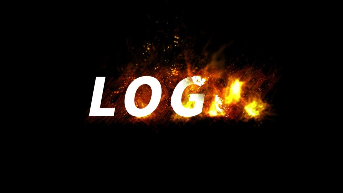 【AE模板】LOGO演绎-火焰燃烧出现1
