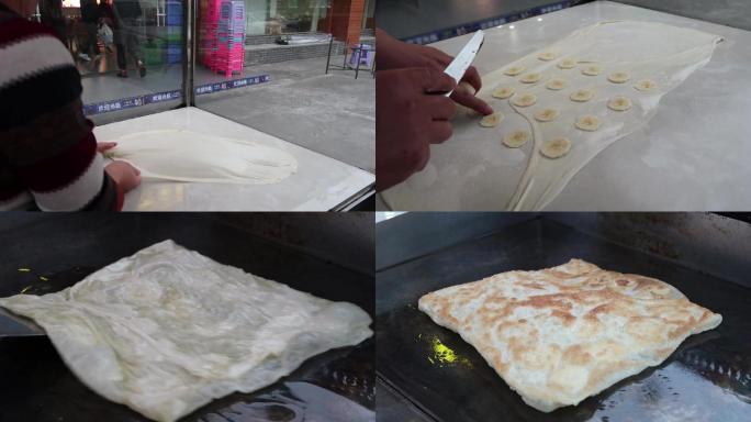 印度飞饼香蕉飞饼制作过程