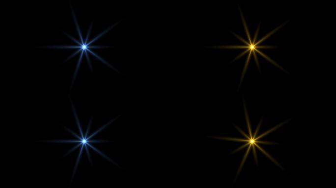 星光点光闪烁alpha透明通道