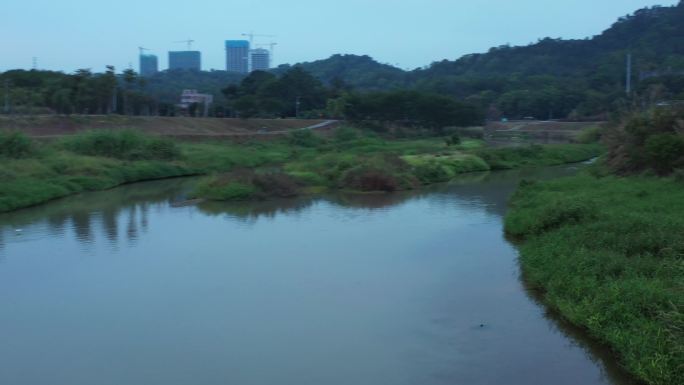 4k航拍深圳坪山坪山河合集