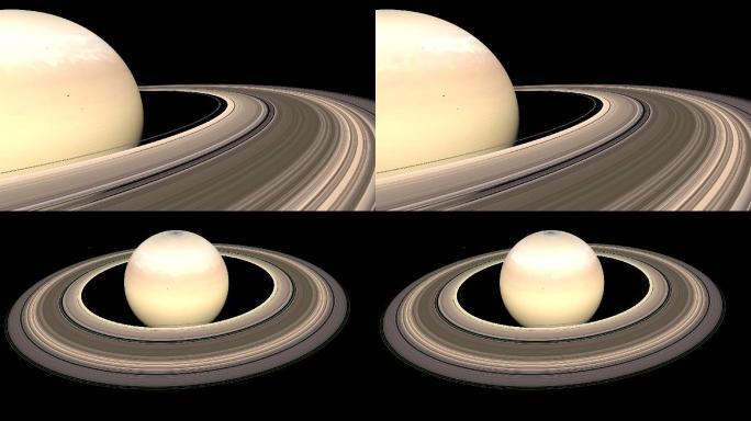 土星3d旋转视频