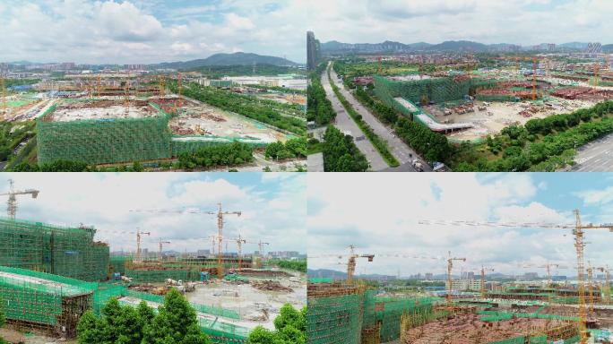 广州增城开发区建筑工地