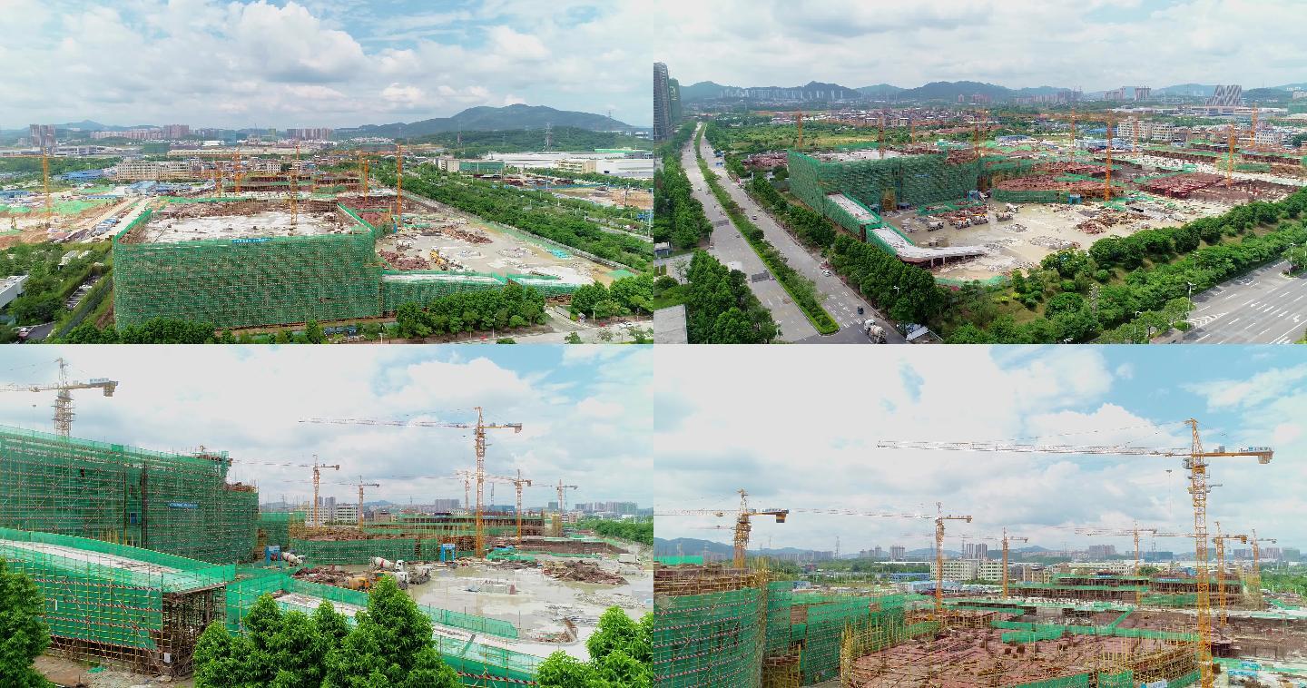 广州增城开发区建筑工地
