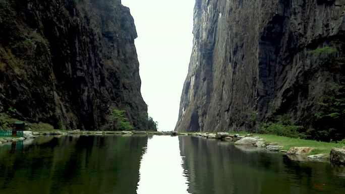 大理风景石门关景区海天一色