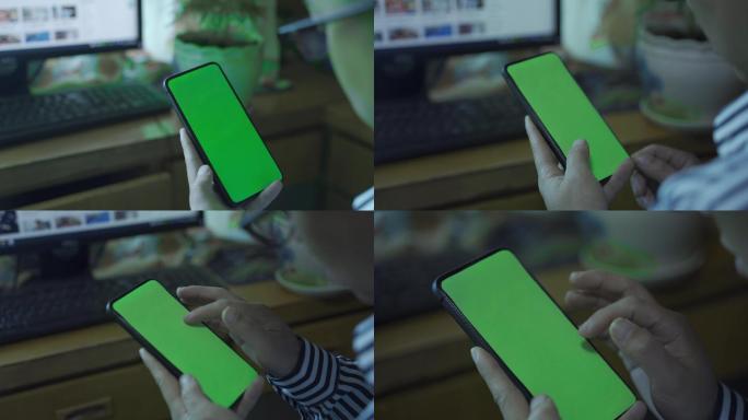 4K手机绿屏，手机抠图