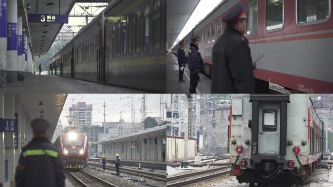 广州火车站春运站台版权可商用