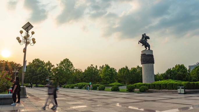 【原创】保定军校广场延时