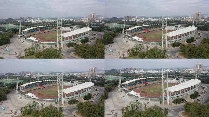 【最新航拍】广州黄埔体育中心