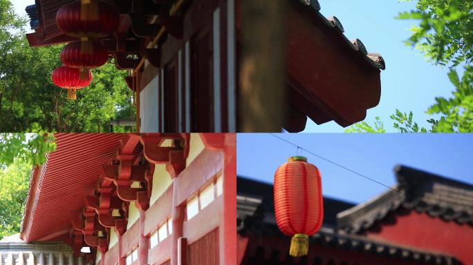 中国文化古典建筑传统灯笼