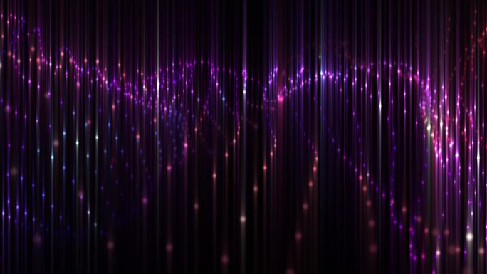 8774紫色光点粒子