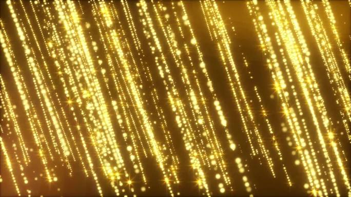 欧莱雅粒子，金色粒子晚会大气背景