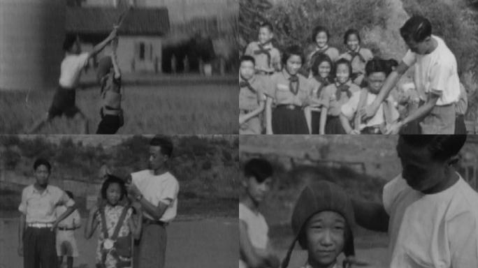 40年代重庆降落伞学校