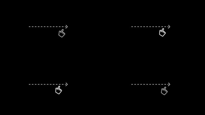 滑动解锁手指滑动箭头
