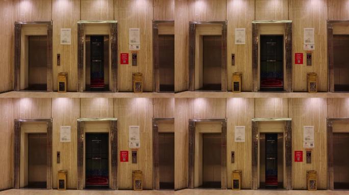(4k)电梯空镜头