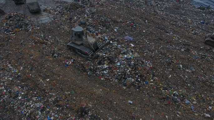 垃圾填埋场垃圾站垃圾填埋生活垃圾处