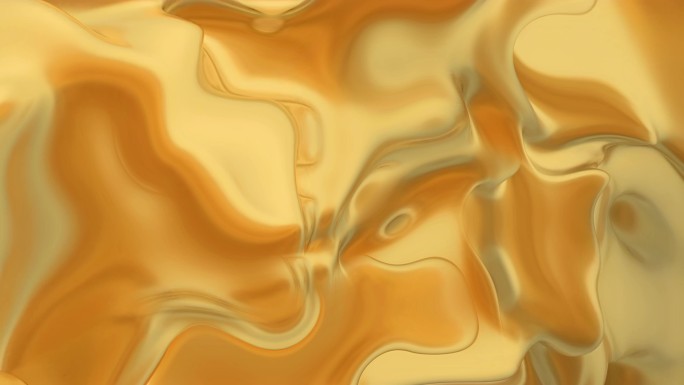 金色熔岩溶液