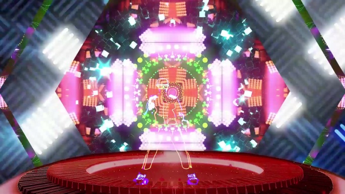 S-H-E《中国话》流行音乐舞台背景
