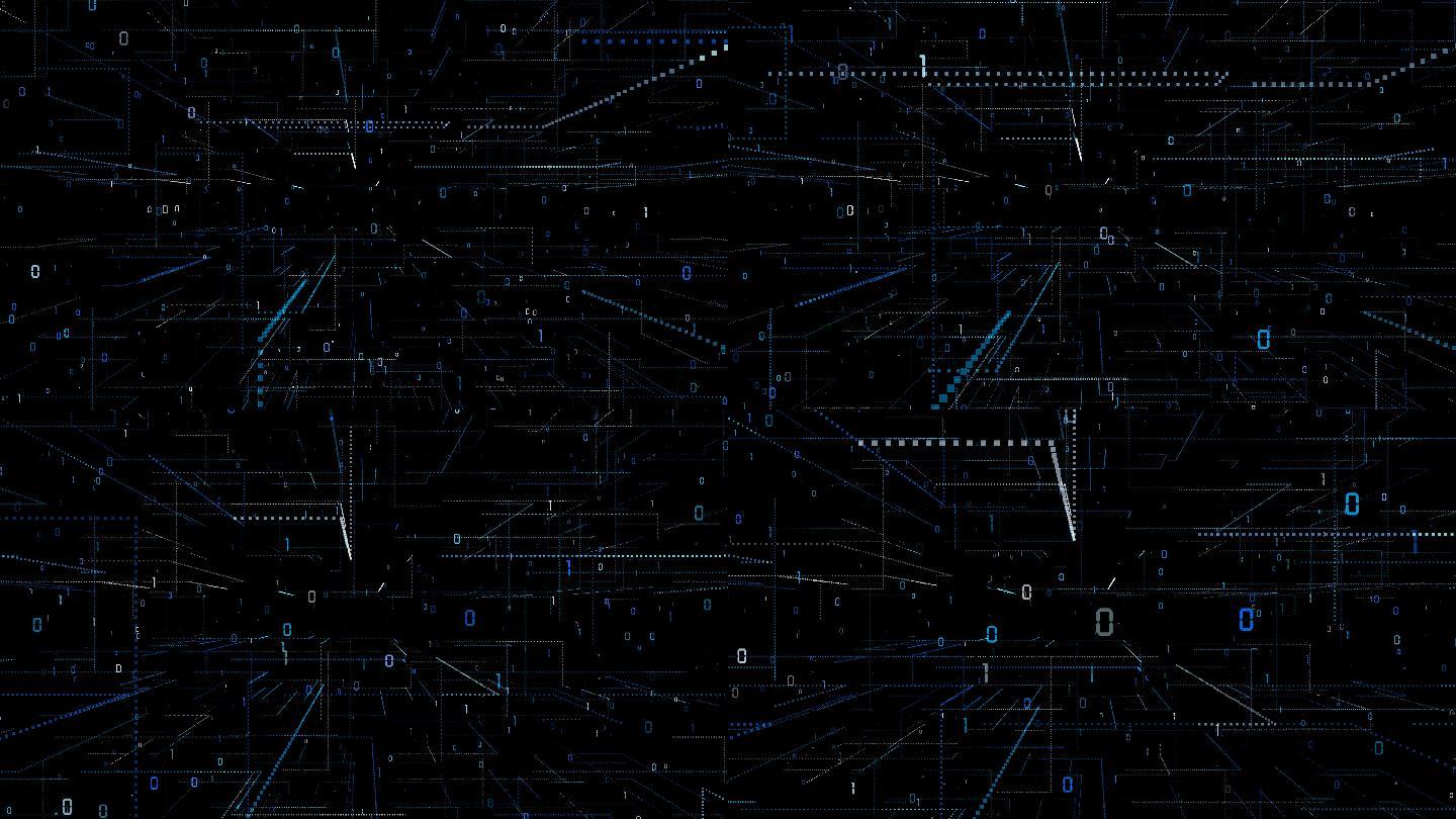 【透明通道】数字网格线条-4k