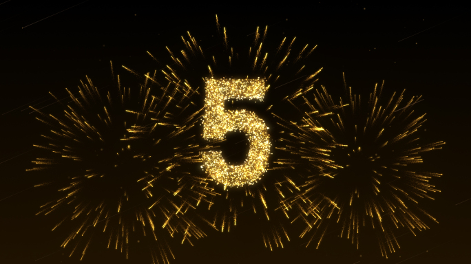 2026马年烟花跨年倒计时AE模板