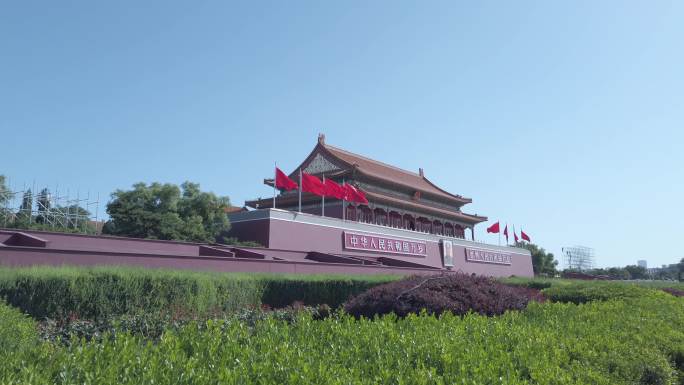 北京红旗飘扬