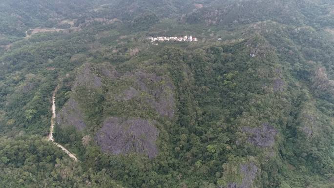 海南保亭仙安石林卡斯特地貌卡斯特山