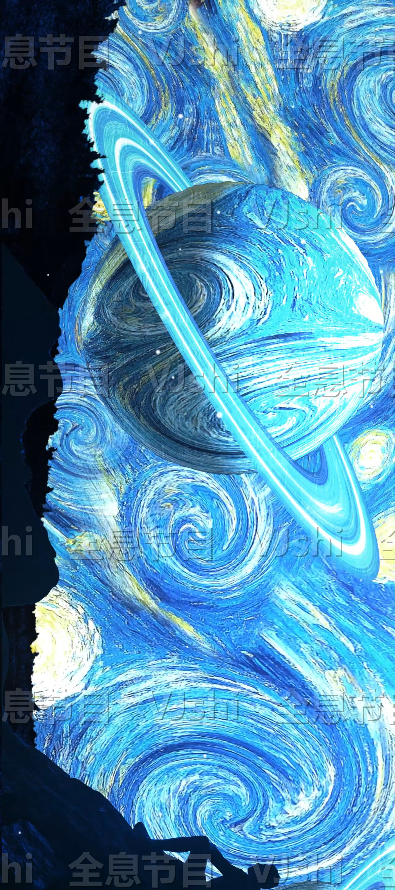 原创4K童话世界水彩油画