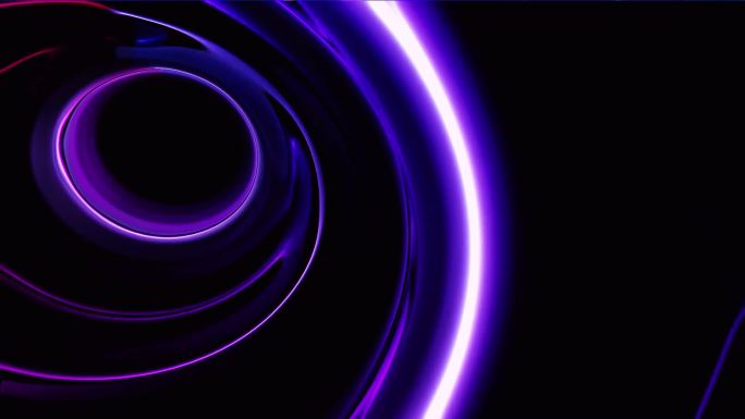 紫色动感圆环