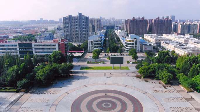 河南长垣市航拍素材