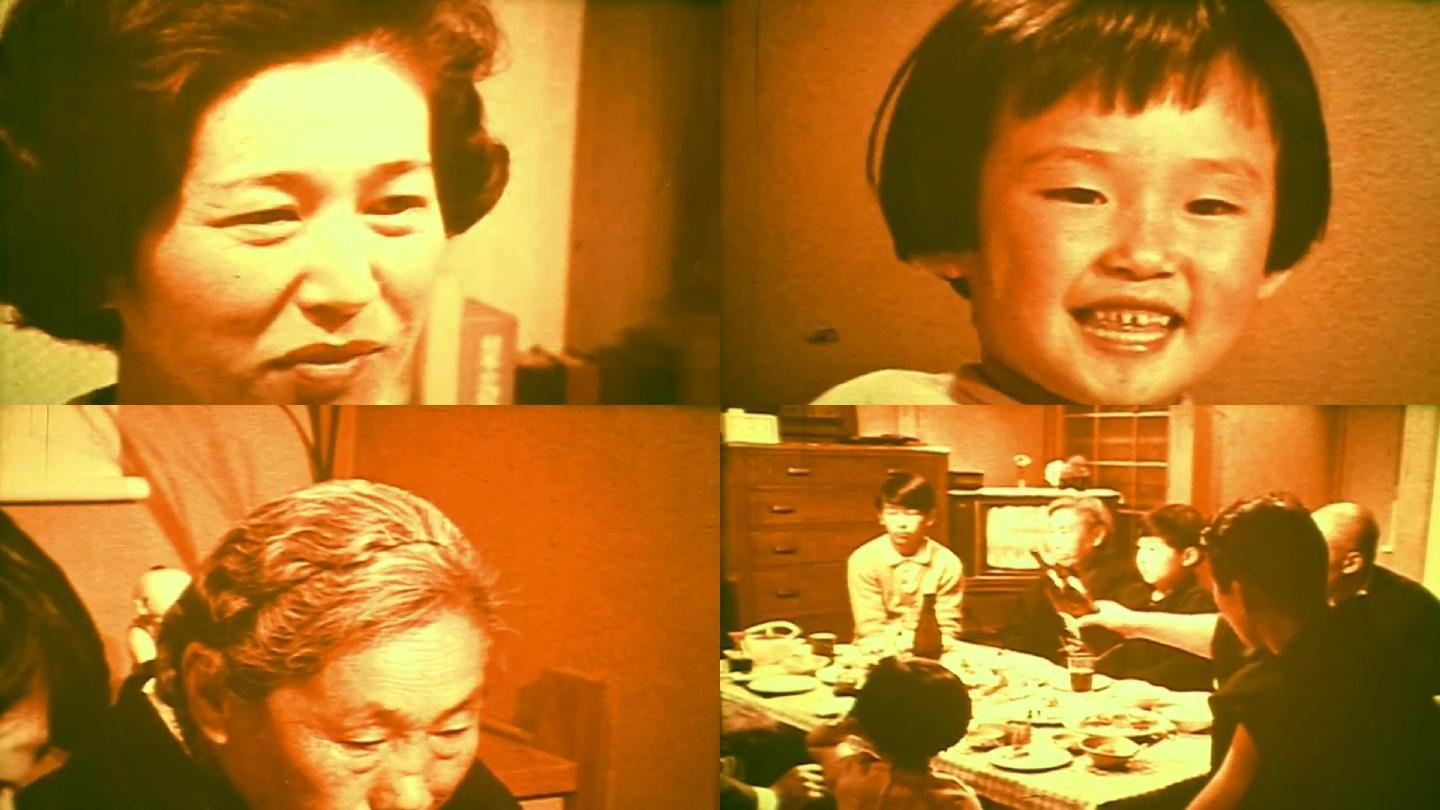 50年代日本家庭聚餐聚会