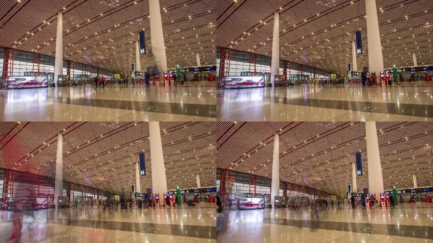 首都机场T3航站楼4K延时拍摄