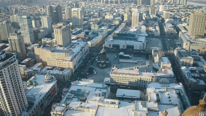 哈尔滨航拍4K城市宣传片