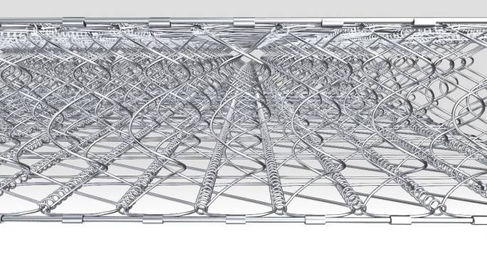 科技3d弹簧床垫内部结构视频