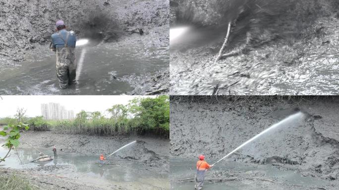 河道清淤清理淤泥河道保洁河道维护