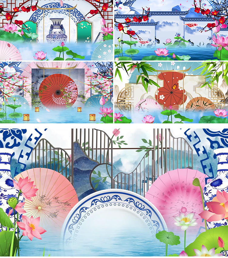 燕无歇唯美古风歌曲配乐背景视频