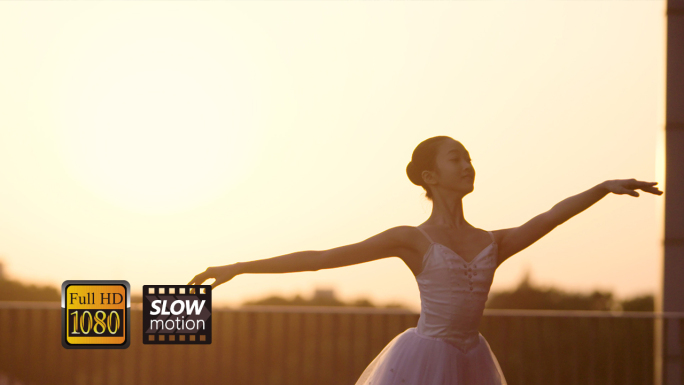 芭蕾舞者的成长历练励志阳光充满希望