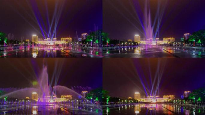 贵港新世纪广场喷泉