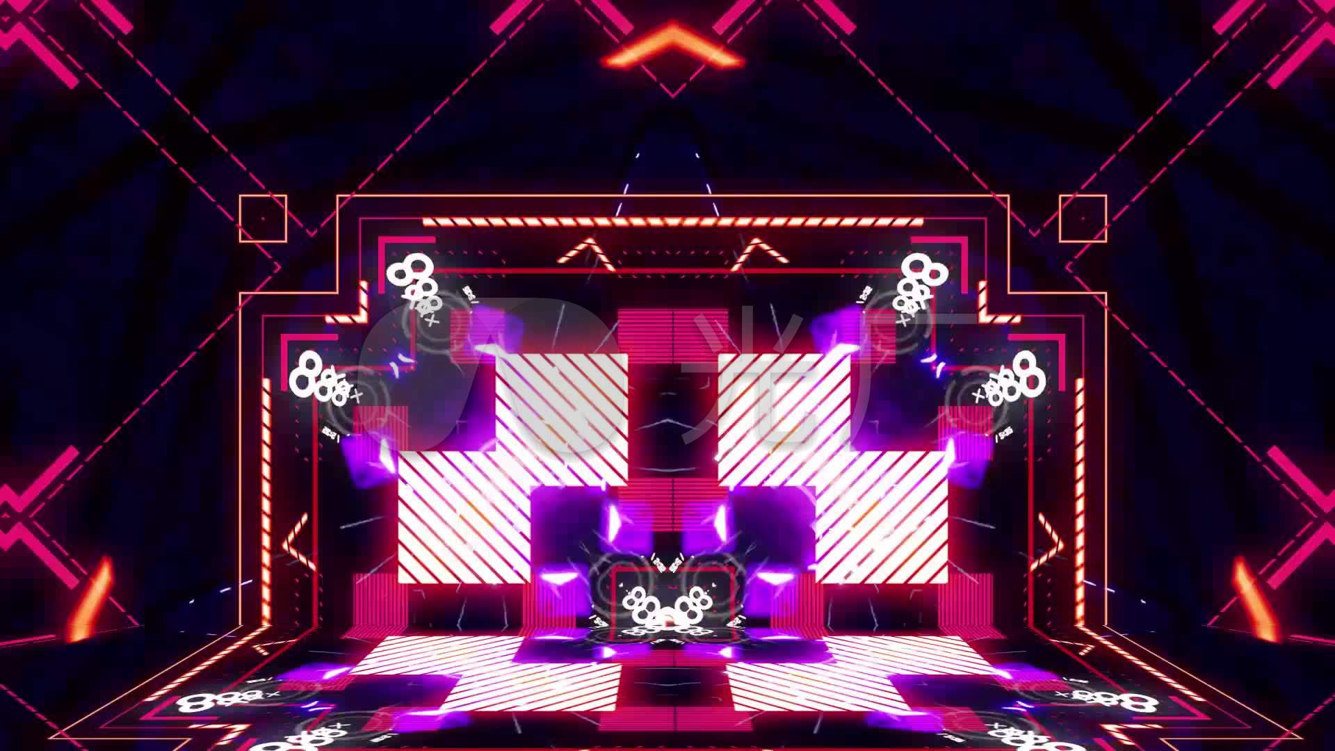 周杰伦本草纲目动感灯光秀快闪舞台背景_1920x1080_高清视频素材下载