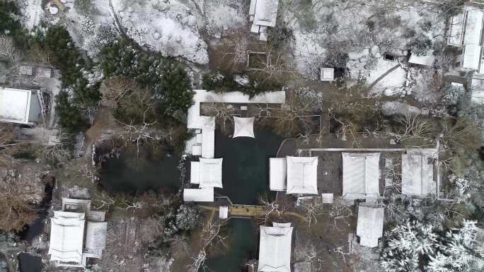 趵突泉雪景