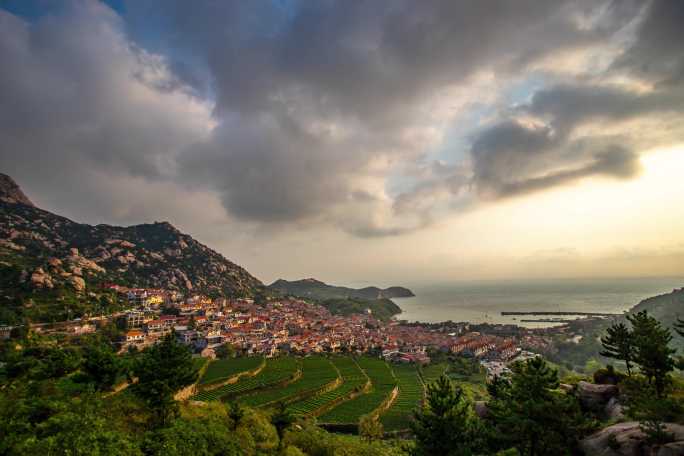 青岛崂山青山渔村