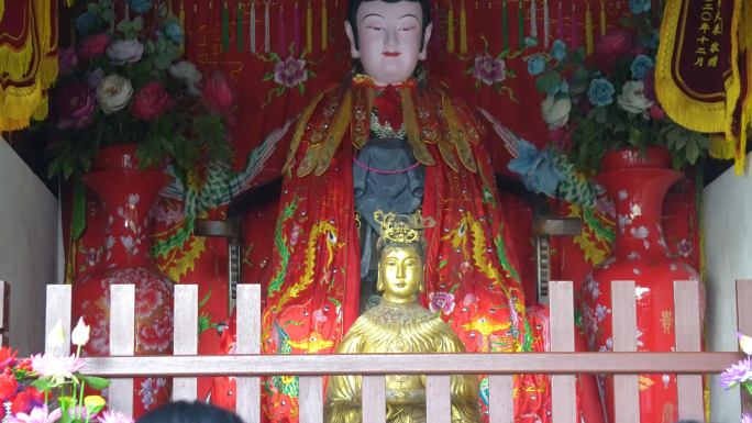 杭州西湖韬光寺八仙之一何仙姑