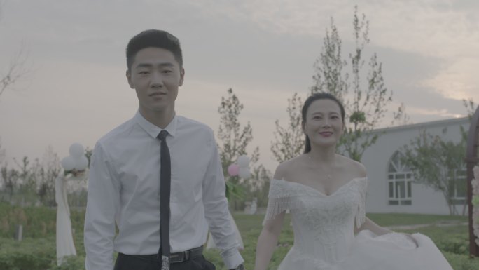 阿莱电影机实拍灰度模式-婚礼