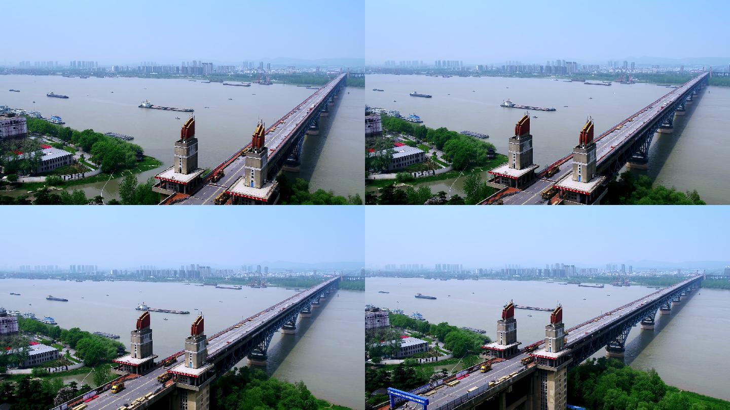 武汉长江大桥第一座公路铁路两用桥