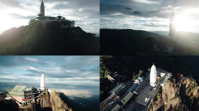 大理宾川鸡足山晨光