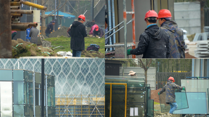 4K城市建设(延时摄影）