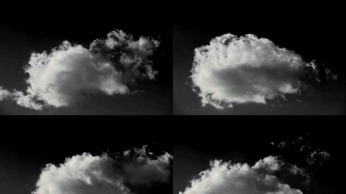 【4K】alpha通道云，一朵云