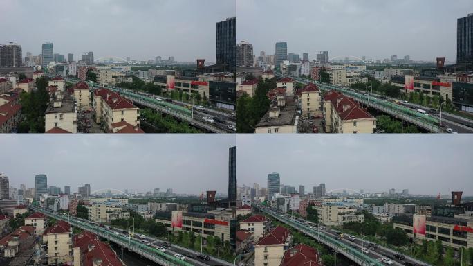 4K原素材-上海内环高架桥