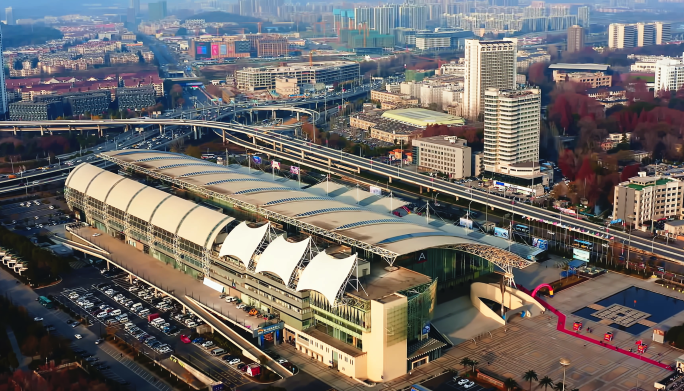 南京站和南京国际展览中心