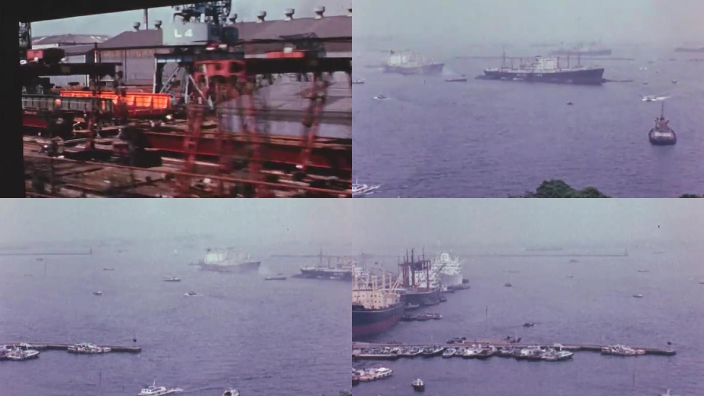 80年代大连港海湾城市码头