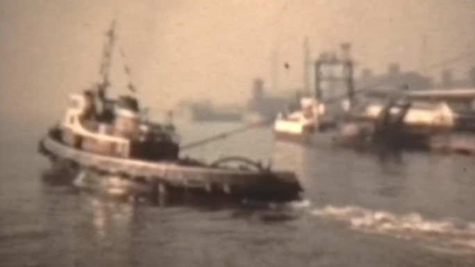 60年代伦敦伦敦港码头港口海湾